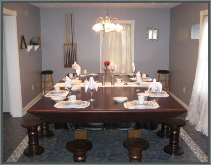 Custom Dining Room Table Top